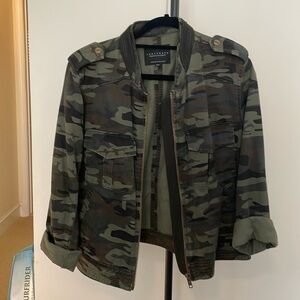 Sanctuary Camo zip up jacket